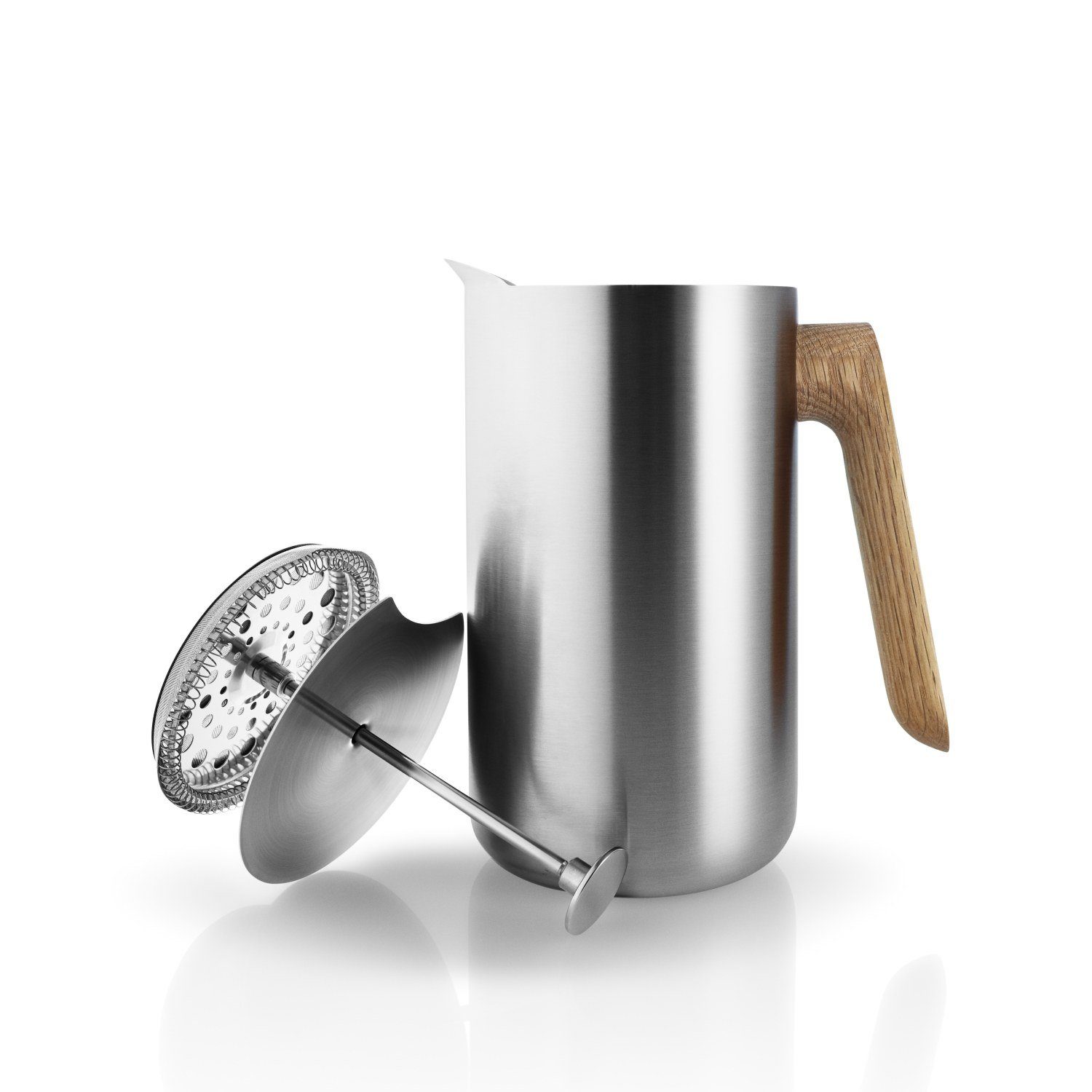 Eva Solo French Press Kanne, 1l Kaffeekanne, Edelstahlfilter, mit Isolierwirkung