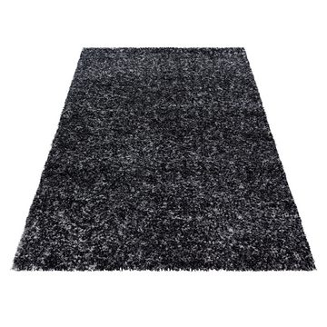 Hochflor-Teppich Meliert Design, Carpettex, Läufer, Höhe: 30 mm, Teppich Meliert Design Teppich Wohnzimmer versch. farben und größen