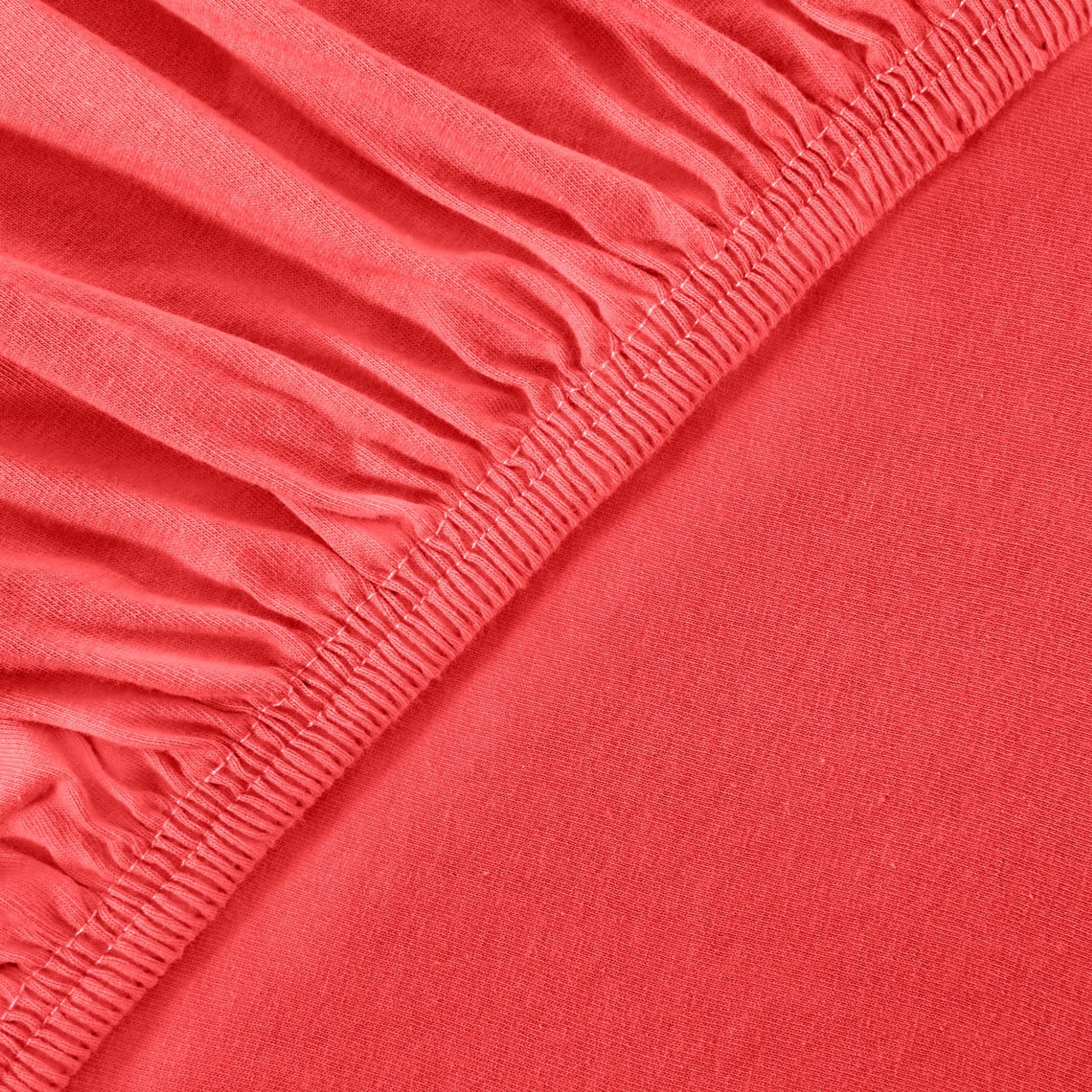 leevitex® Spannbettlaken 180x200 cm - 200x220 cm, Stoffgewicht 170 g/m², 40 cm Steghöhe, Jersey, Gummizug: rundum, (1 Stück), verschiedene Farben, OEKO-TEX® STANDARD 100 zertifiziert