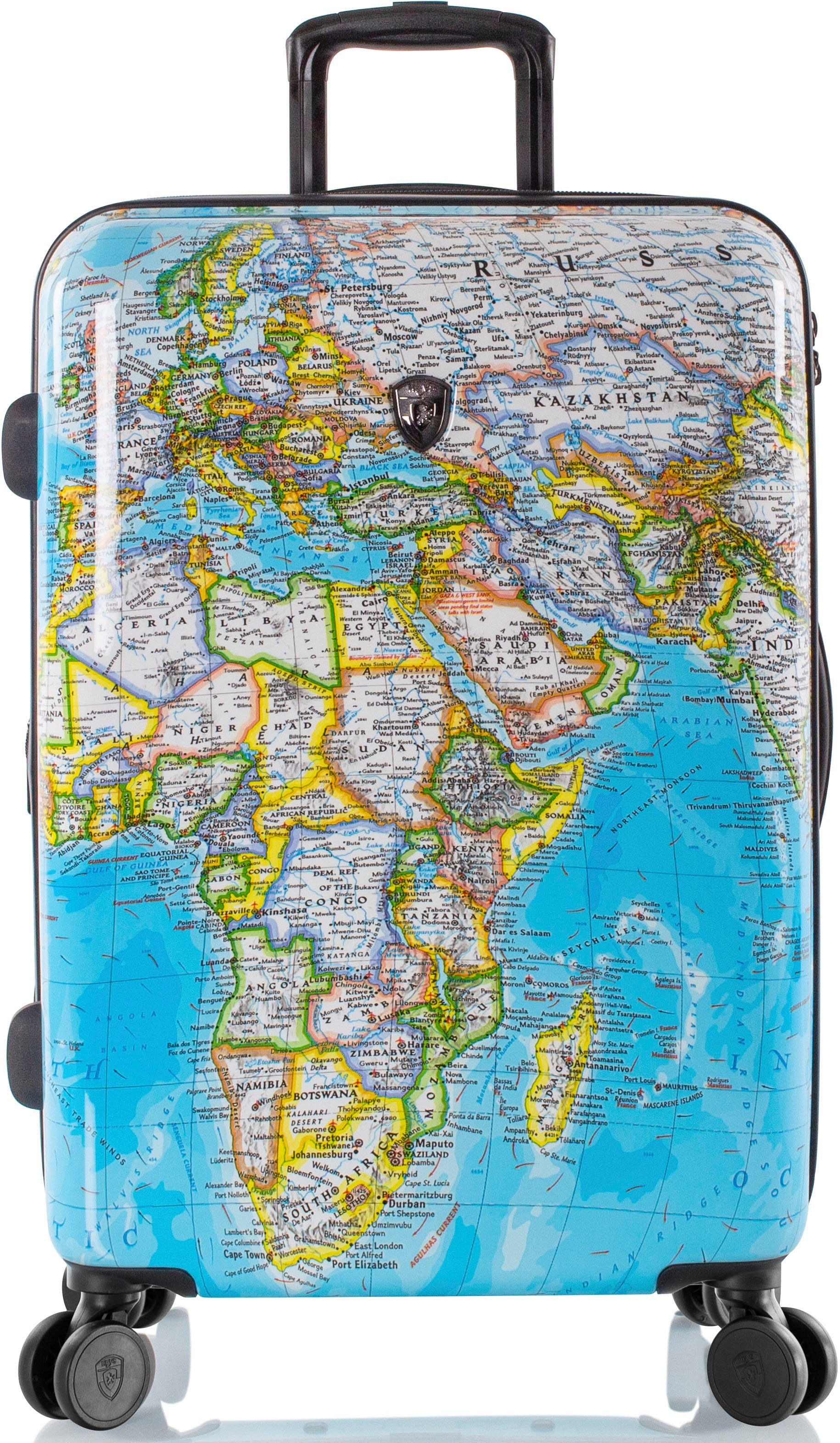 Heys Hartschalen-Trolley Journey 3G bunt, 66 cm, 4 Rollen, Heys x Joachim L günstig online kaufen