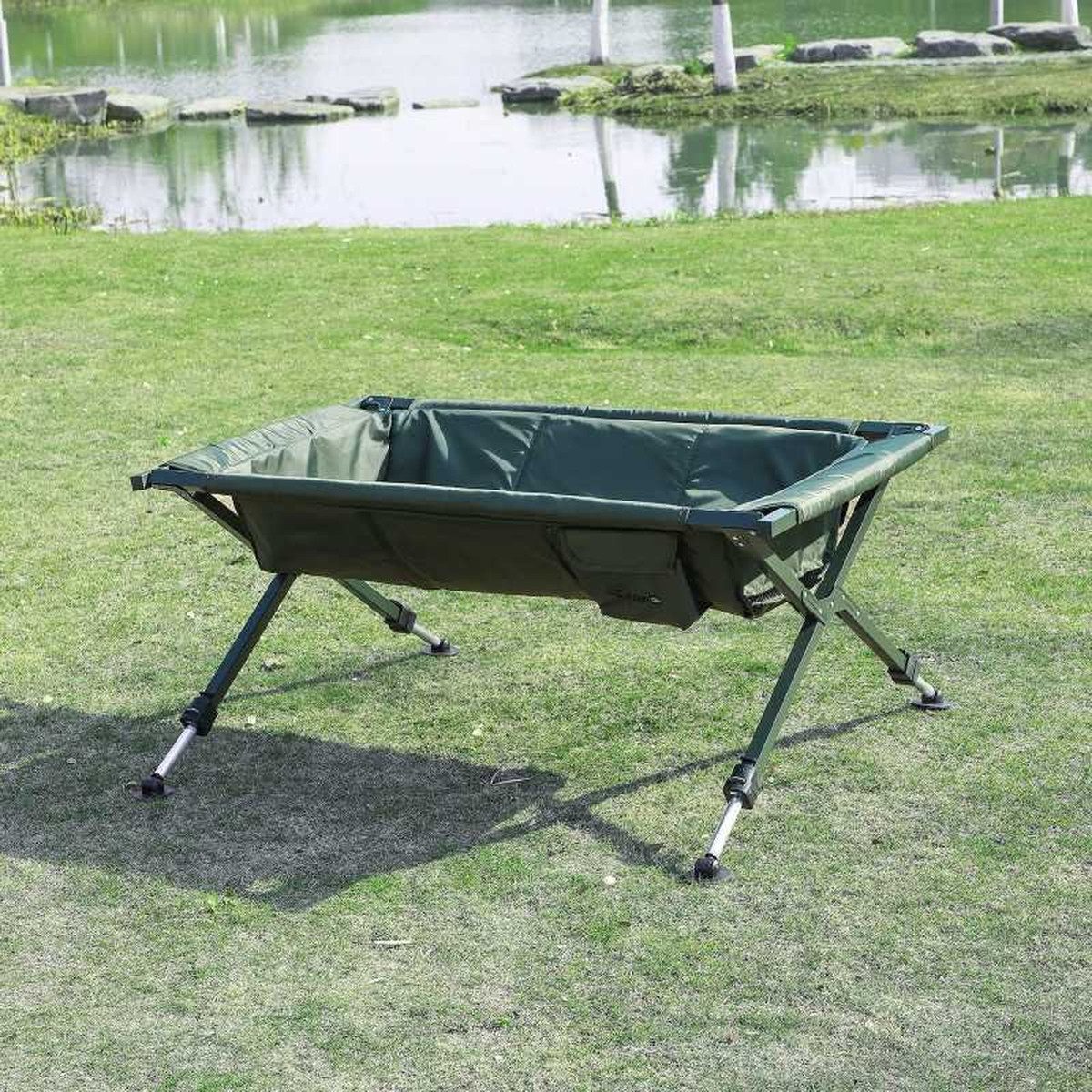 CarpOn Isomatte No-Kill Karpfenwiege mit 4 verstellbaren Füßen