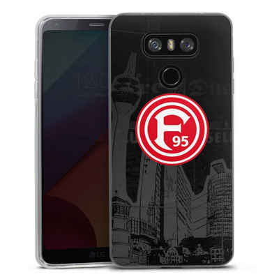 DeinDesign Handyhülle Fortuna Düsseldorf Offizielles Lizenzprodukt Logo Fortuna Logo City, LG G6 Slim Case Silikon Hülle Ultra Dünn Schutzhülle