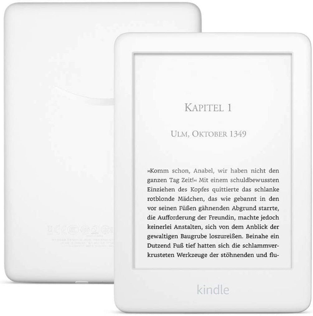 Amazon Kindle 6'' WiFi 8 GB - eBook-Reader - weiß E-Book (6 Zoll ...