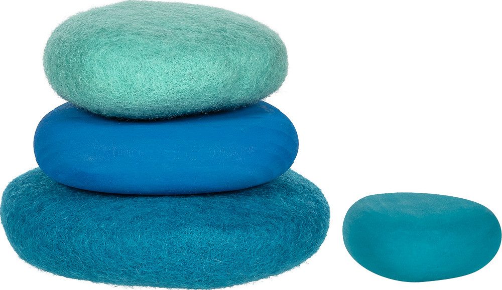 goki Steckspielzeug goki evolution Findlinge