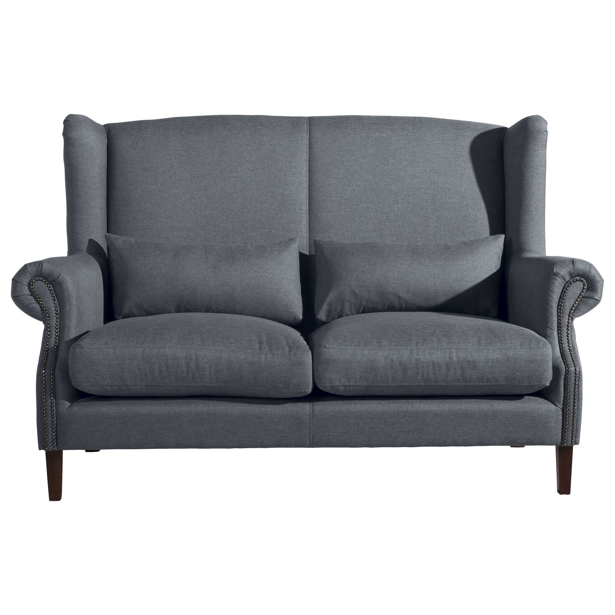 58 aufm Bezug Sitz Buche Sparpreis Kandy 2-Sitzer Sofa Sofa Teile, nussba, inkl. 1 Kessel Flachgewebe verarbeitet,bequemer hochwertig Versand Kostenlosem