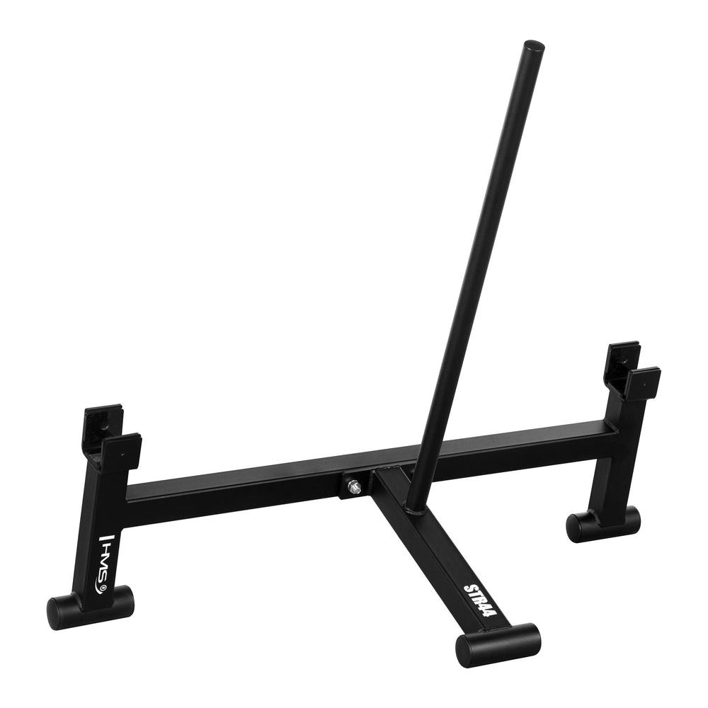 HMS Trainingshilfe Langhantelheber Hantelheber Kreuzhebehilfe, 320 kg Tragkraft, Stahl, für olympische Langhanteln