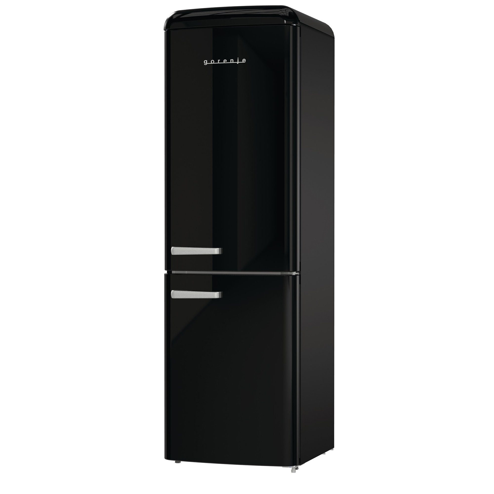 Kühlschrank FastFreeze, Display, cm ONRK619EBK, und 194 IonAir hoch, LED breit, MultiFlow GORENJE 360° 60 NoFrostPlus, cm