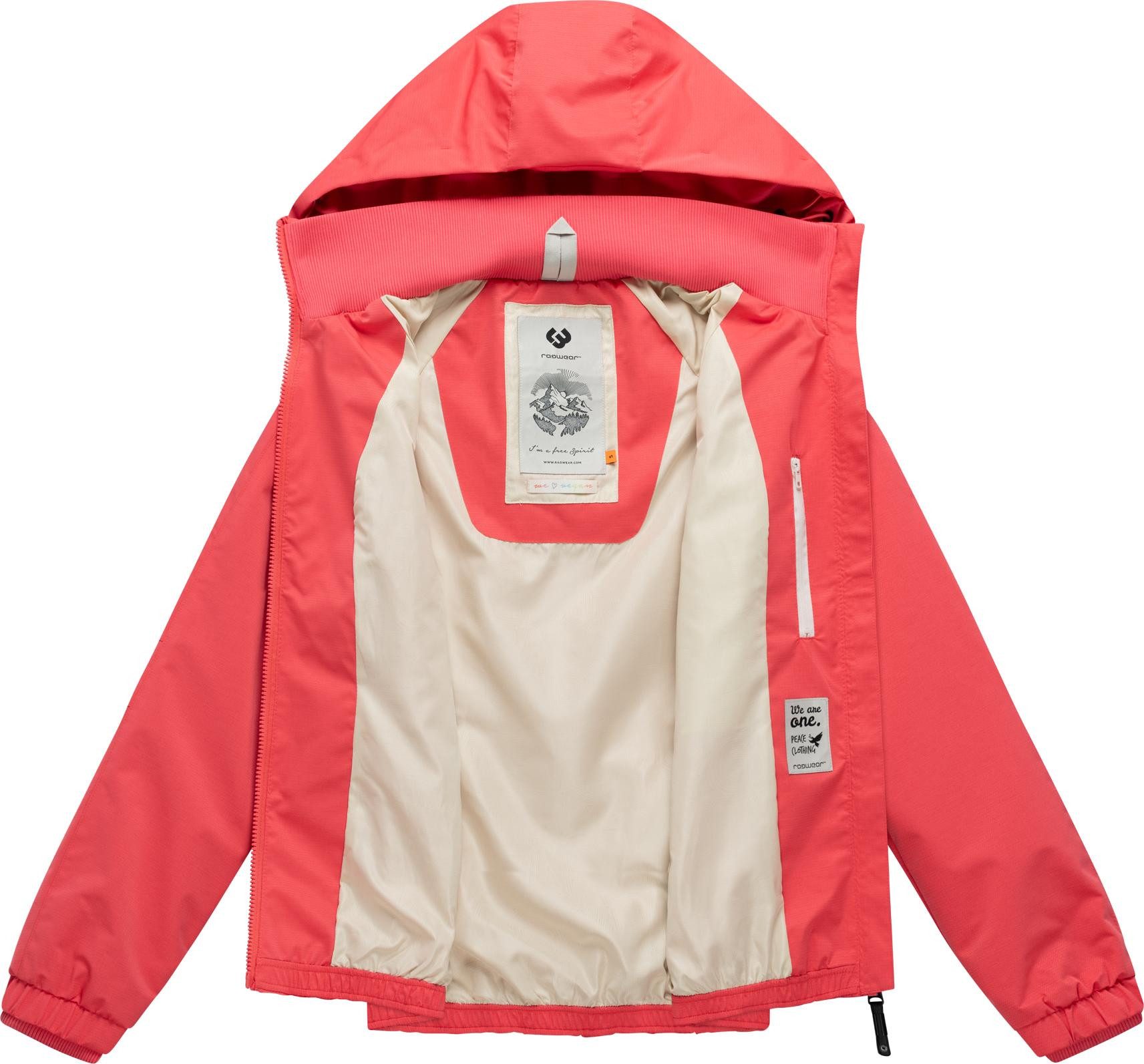 Ragwear Outdoorjacke Dizzie Tech Wasserdichte Damen Übergangsjacke mit großer Kapuze – Bild 4 von 5