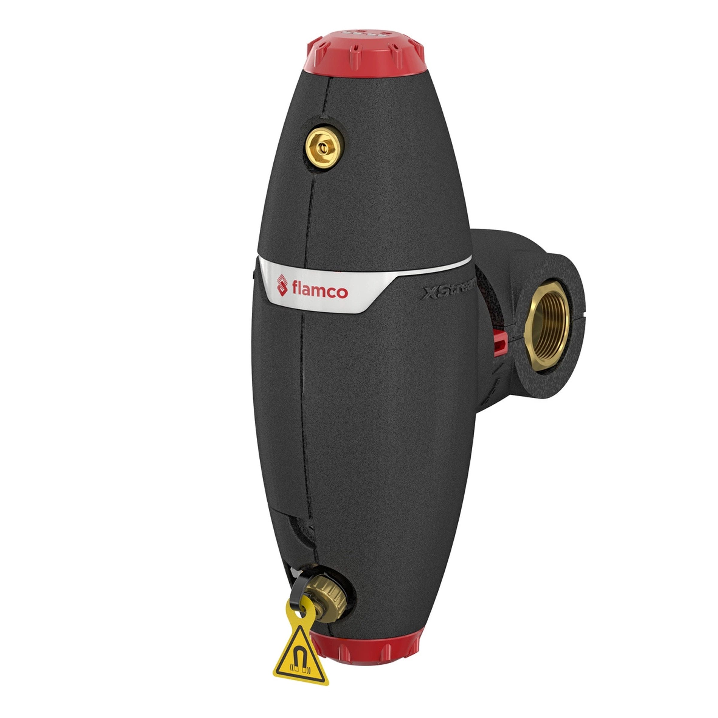 Flamco Heizungsverkleidung Flamco XStream Vent-Clean 1F 11062 Luft- und Schmutzabscheider DN 25