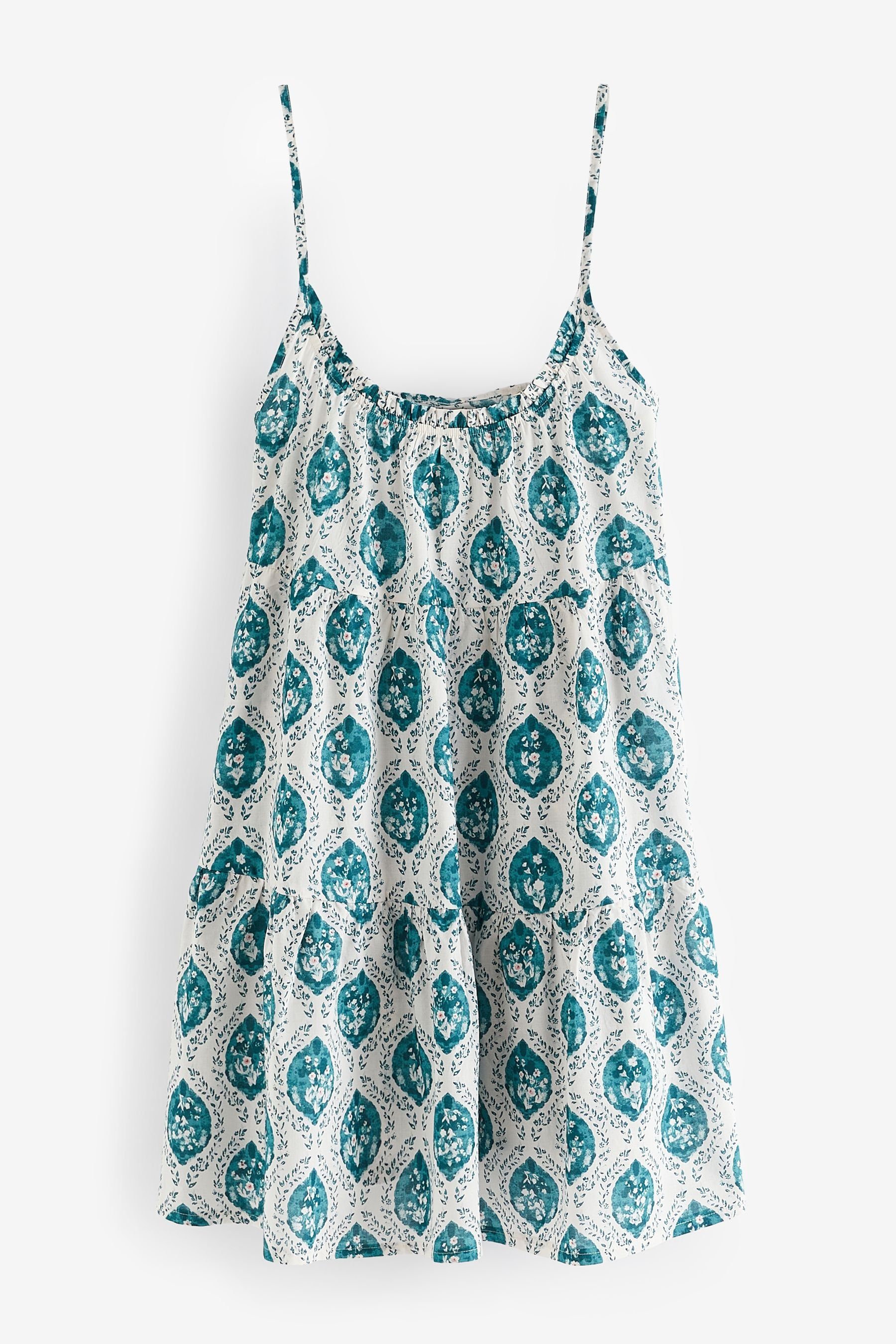 Next Sommerkleid Gestuftes Mini-Sommerkleid, Kurzgröße (1-tlg) günstig online kaufen