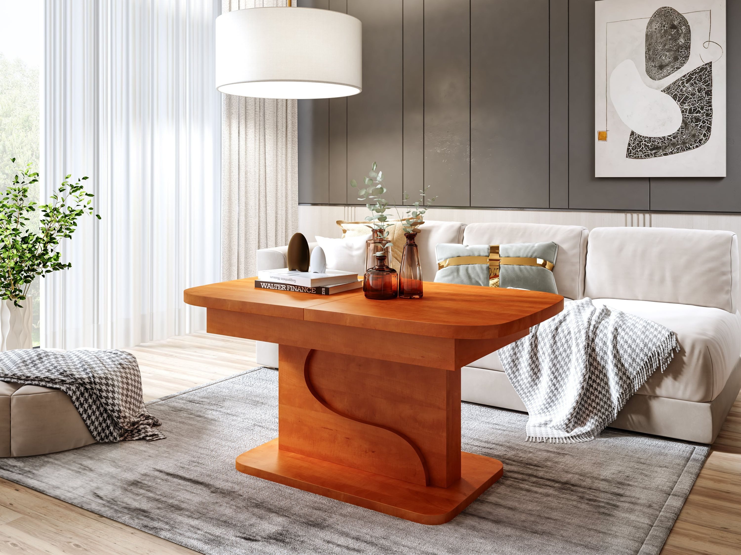 designimpex Couchtisch Design DA-111 höhenverstellbar ausziehbar günstig online kaufen