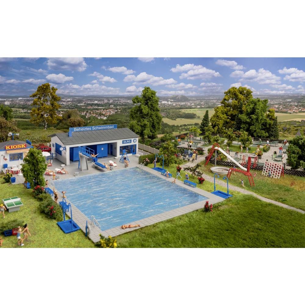 Faller Modelleisenbahn-Gebäude H0 Aktions-Set Freizeit 190136