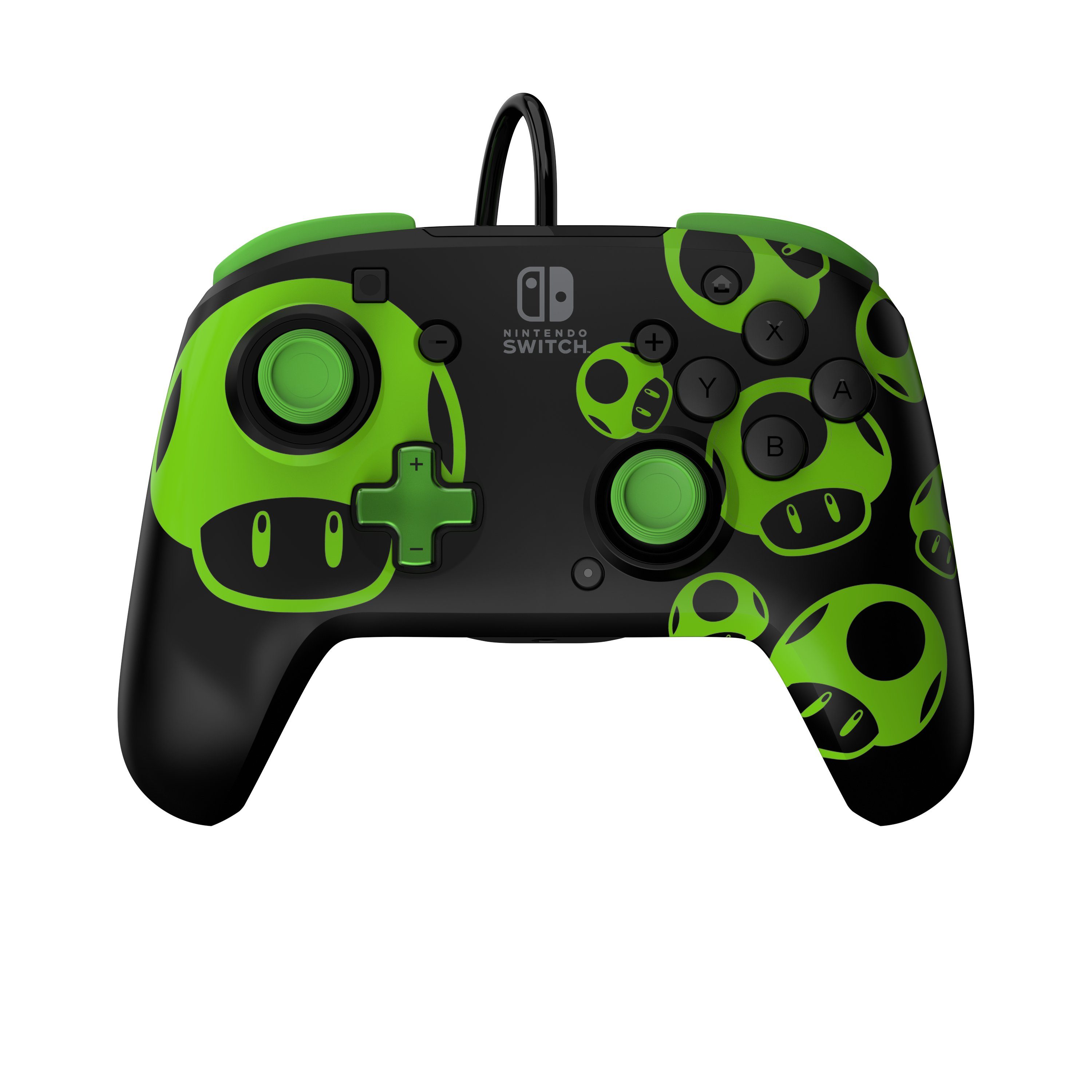 PDP - Performance Designed Products Rematch Vired1Up Glow in the DarkSwitch Gamepad