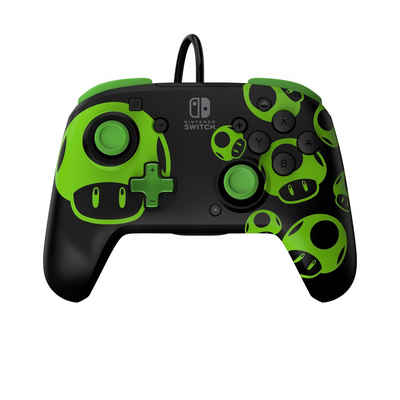 PDP - Performance Designed Products Rematch Vired1Up Glow in the DarkSwitch Gamepad