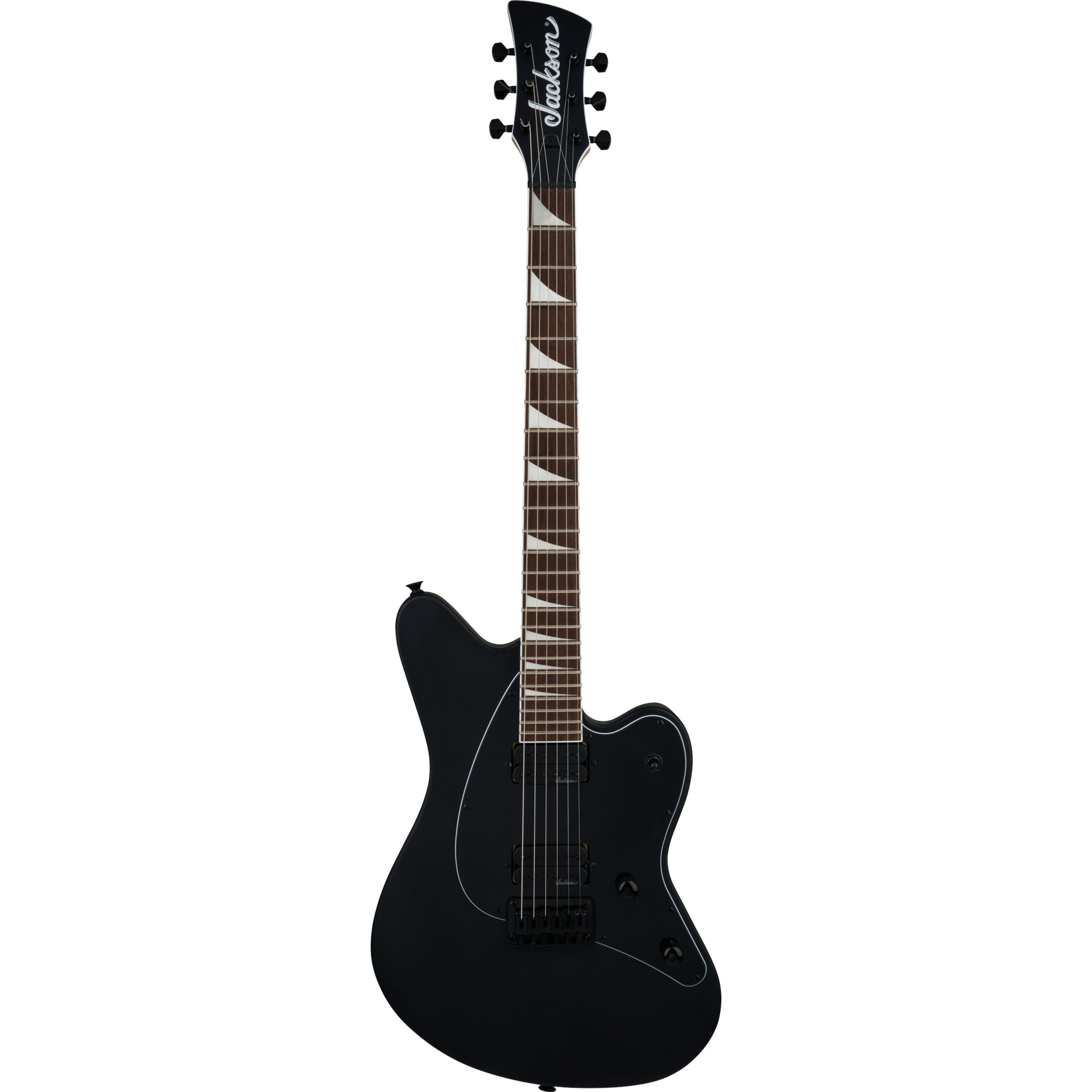 Jackson E-Gitarre, E-Gitarren, ST-Modelle, X Series Surfcaster HT6 Satin Black - E-Gitarre