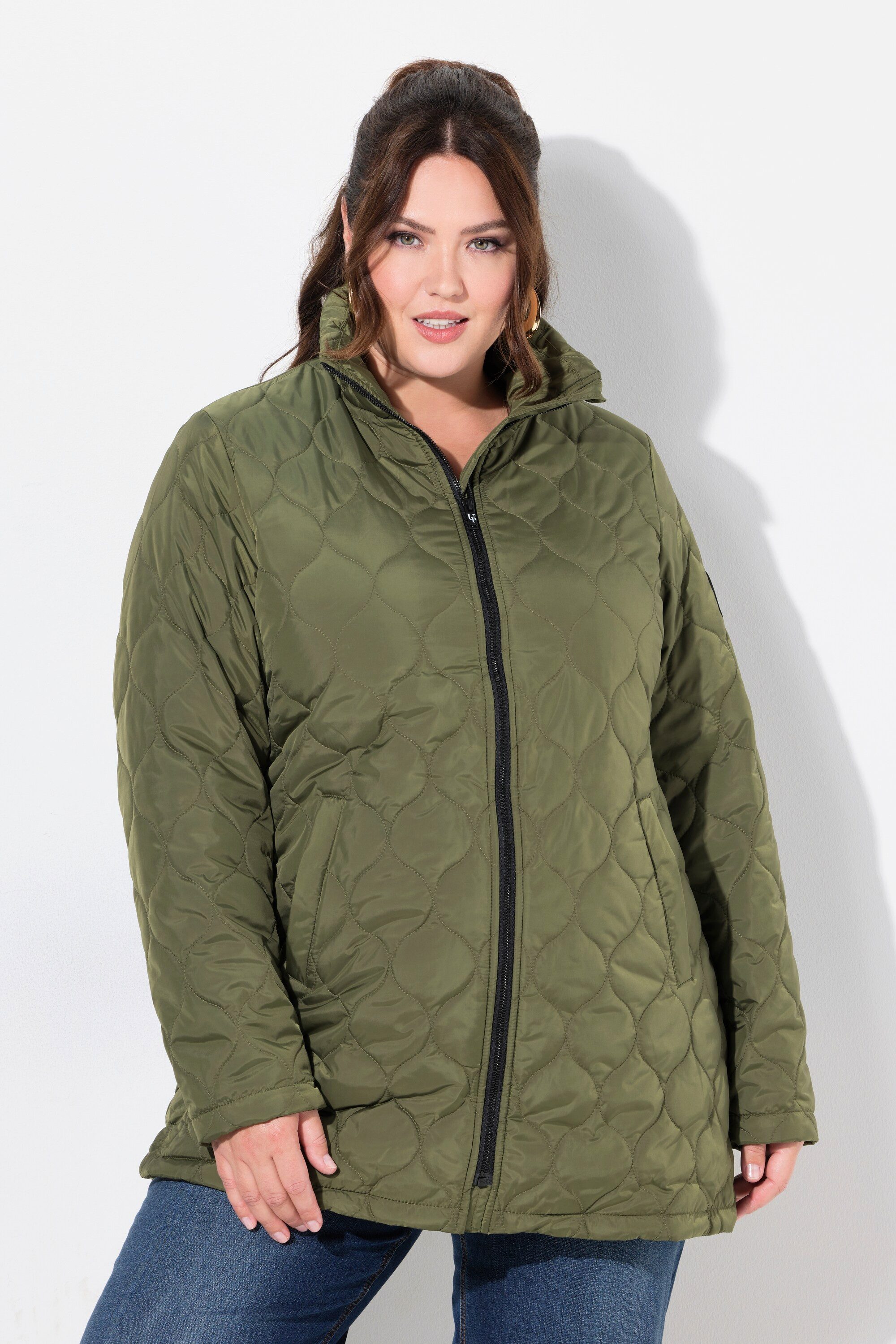 Ulla Popken Steppjacke HYPRAR Steppjacke wasserabweisend günstig online kaufen