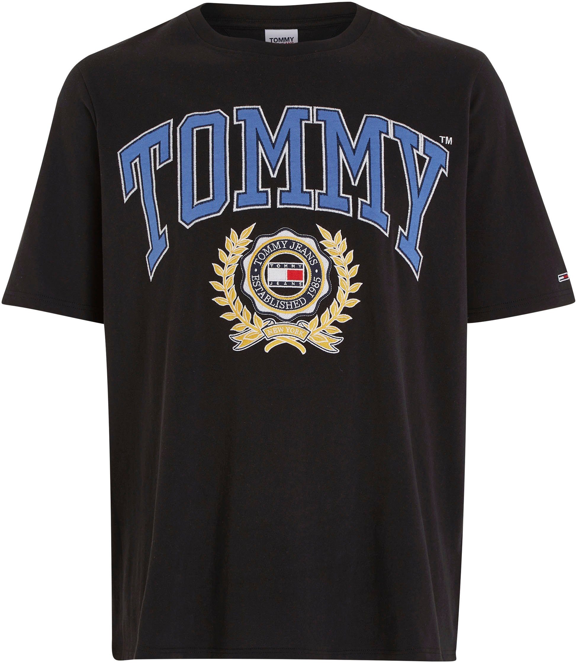 Tommy Jeans Plus T-Shirt TJM Black PLUS RWB TEE COLLEGE
