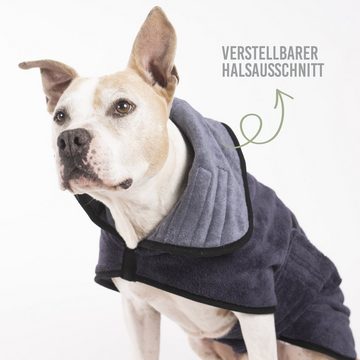 KaraLuna Hundebademantel KaraLuna Hunde Bademantel 2-lagig I Hundebademantel