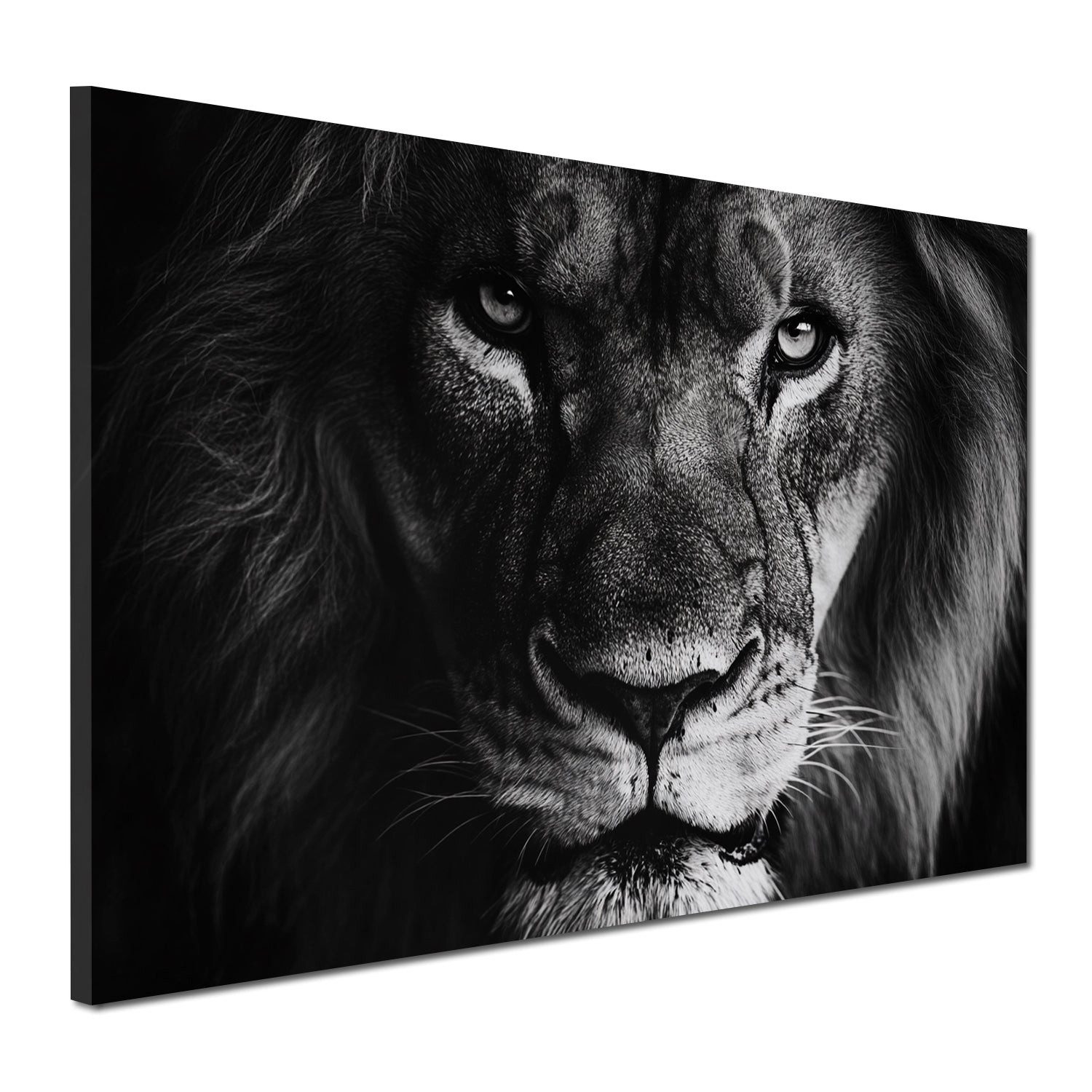 Artedinoi Leinwandbild Majestätisches Tiermotiv Raubkatze Wandbild Leinwandbild Kunstdruck XL, Majestätische Raubkatze
