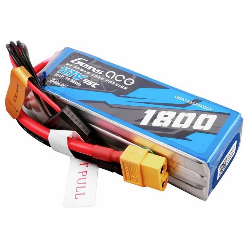 Gens ace Modellbau-Akku (Blei) B-45C-1800-3S1P-XT60-GT Akku