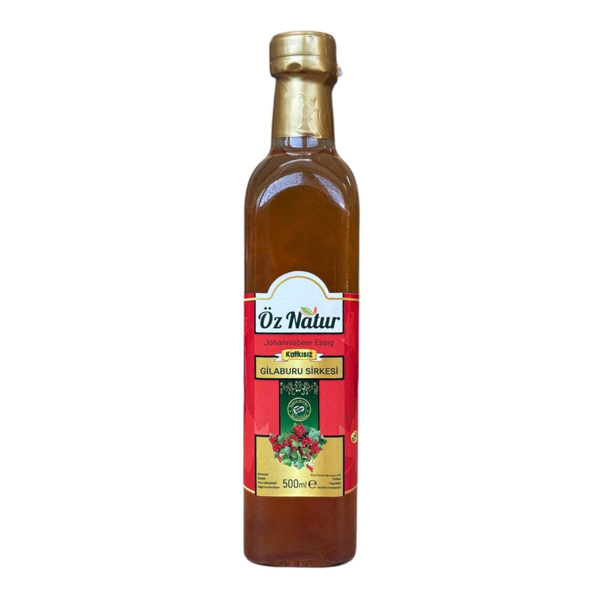 Öz Natur Essig, Johannisbeer Essig (Gilaburu Sirkesi) 500ml
