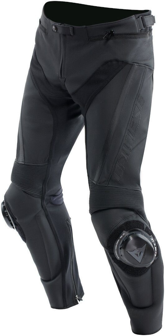 Dainese Motorradhose Delta 4 Motorrad Lederhose Knieprotektoren enthalten,Knieschleifer enthalten