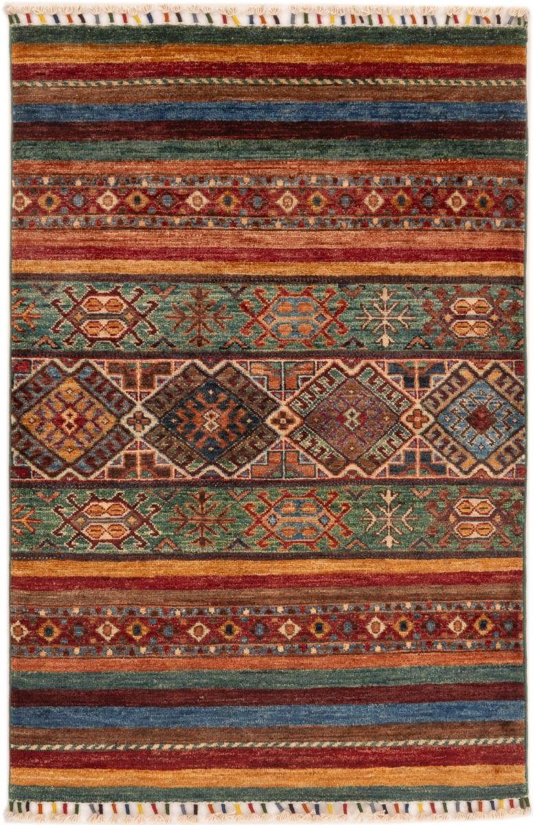 Orientteppich Arijana Shaal 84x126 Handgeknüpfter Orientteppich, Nain Trading, rechteckig, Höhe: 5 mm