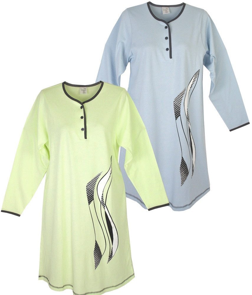 Consult-Tex Nachthemd Doppelpack Nachthemd (2er-Pack) bequem zu tragen günstig online kaufen