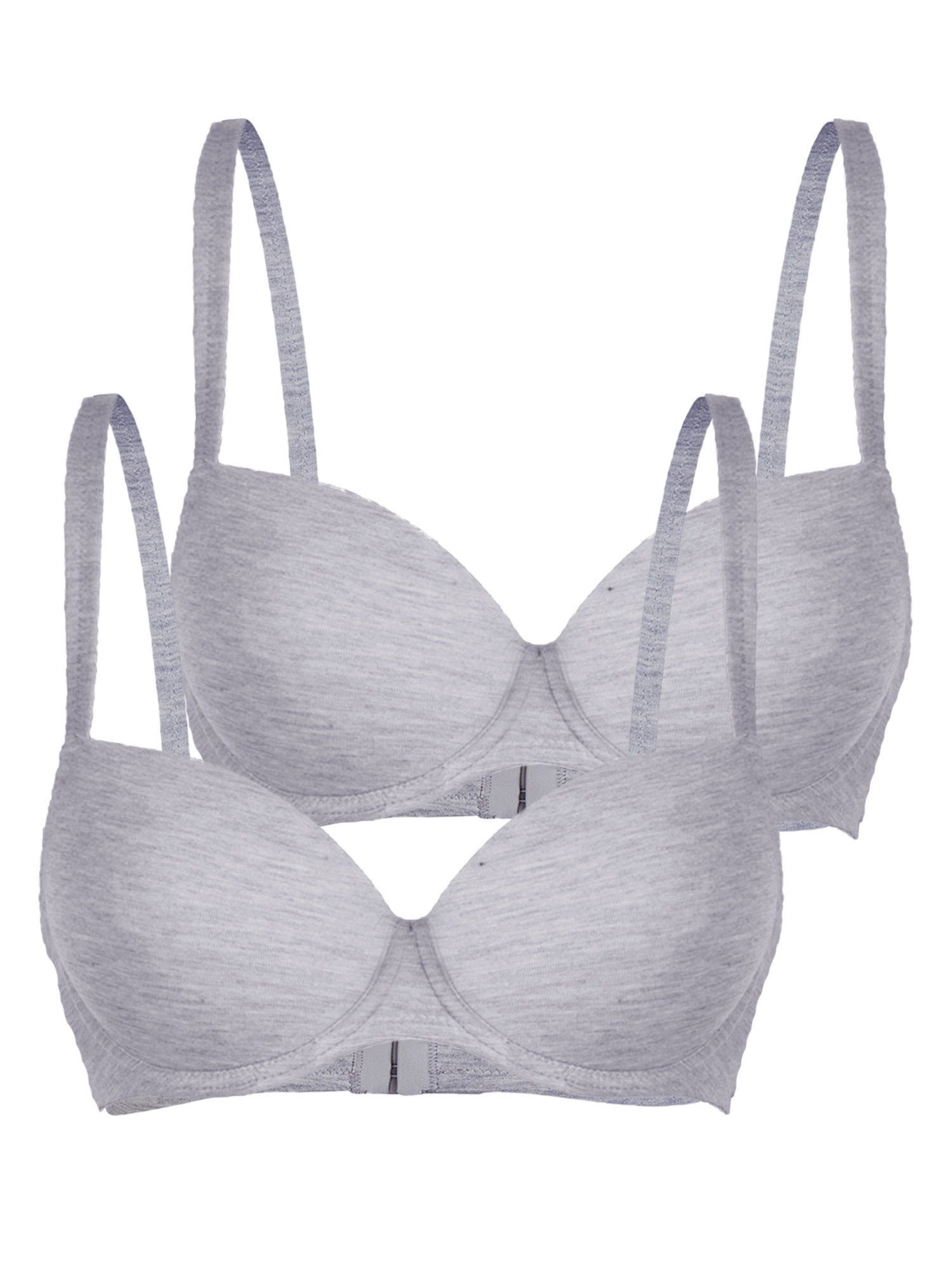 Nina Von C. Set: Schalen-BH 2er Pack Schalen BH Light&Easy (Packung, 2-tlg) Modal & Elasthan, soft & weich, flache Verarbeitung trägt nicht auf