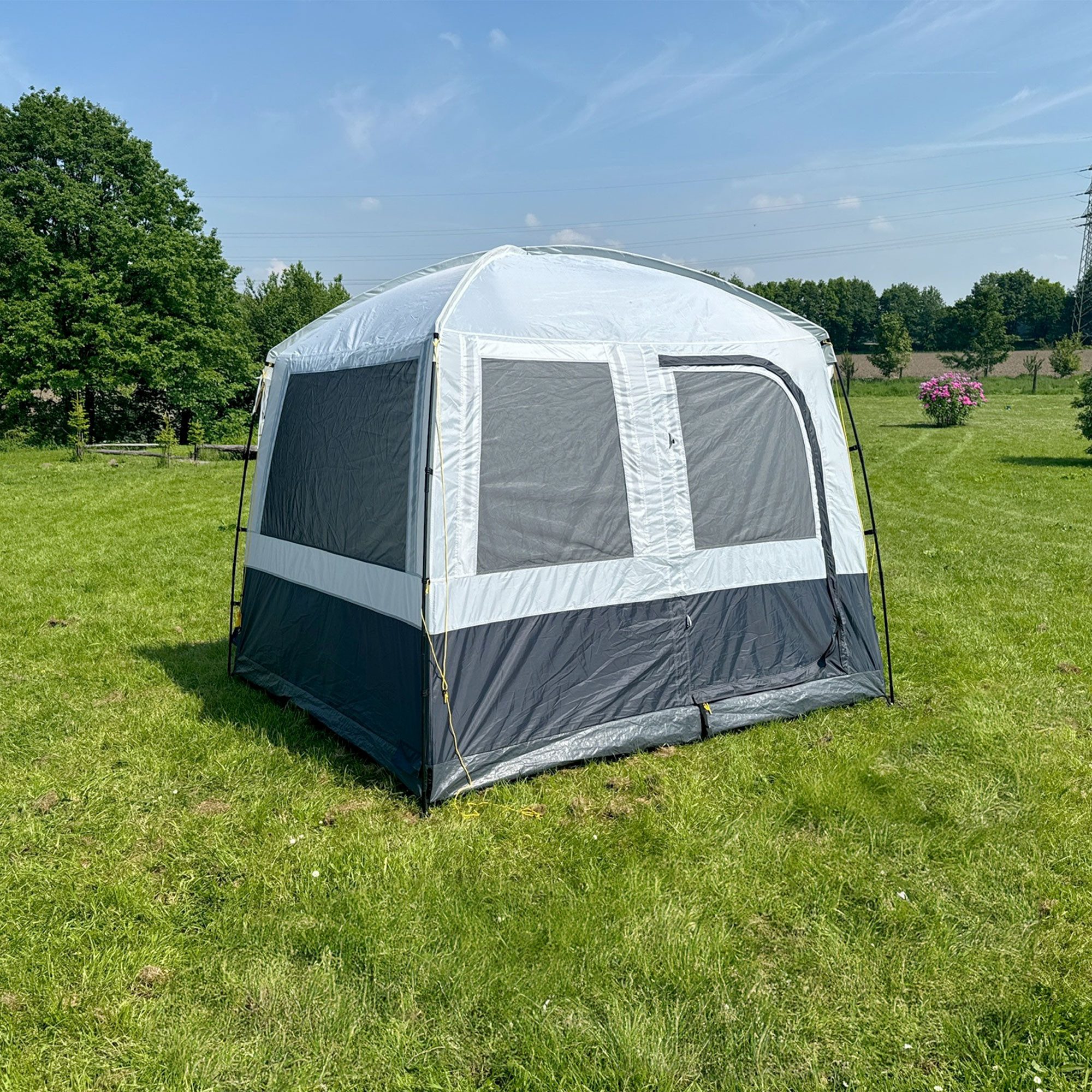 freizeitschmiede Gruppenzelt Buszelt für 4-6 Personen Aufenthaltszelt Lager günstig online kaufen