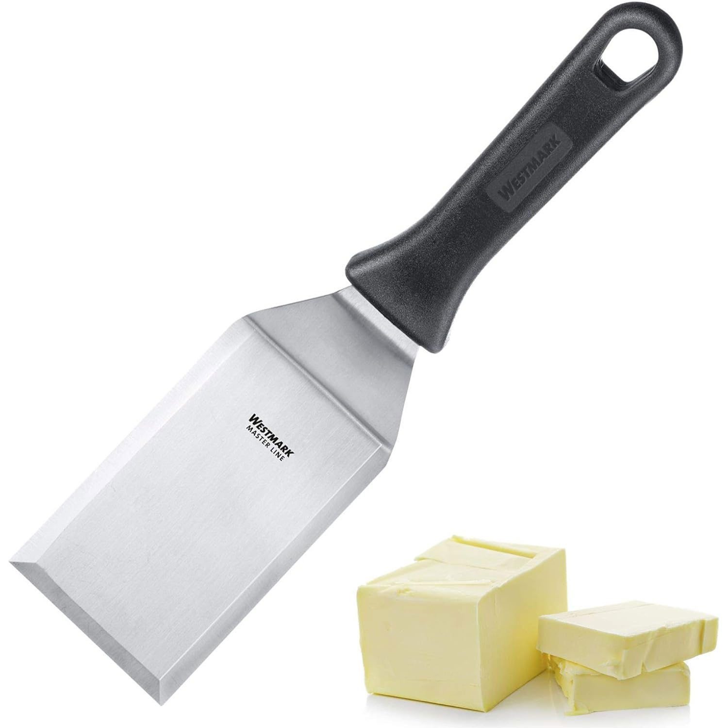 WESTMARK Küchenspachtel / Fettabstecher / Bratenspatel »Master Line«, 11,5 x 7 cm, Klinge