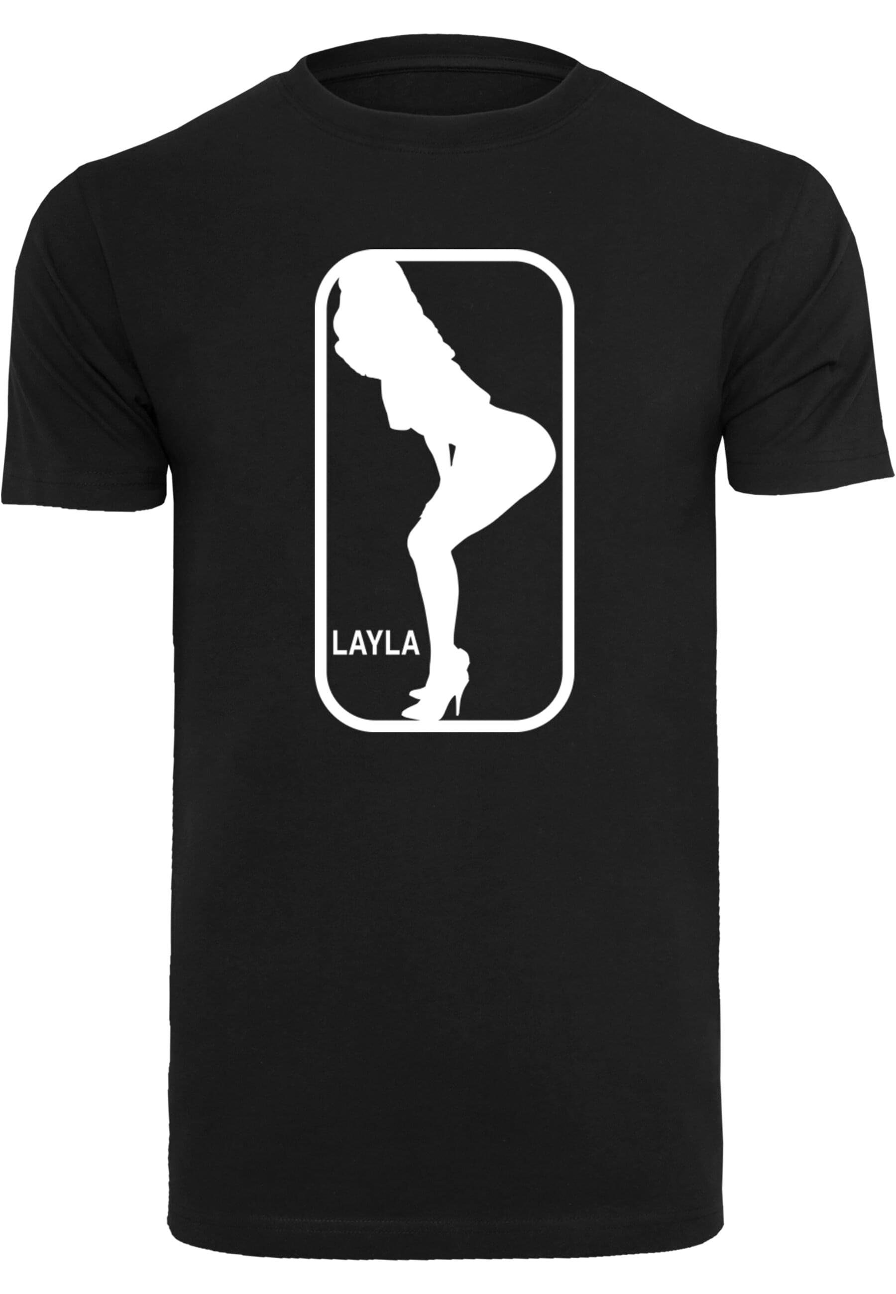 Merchcode T-Shirt Herren Layla Dance X T-Shirt (1-tlg) black
