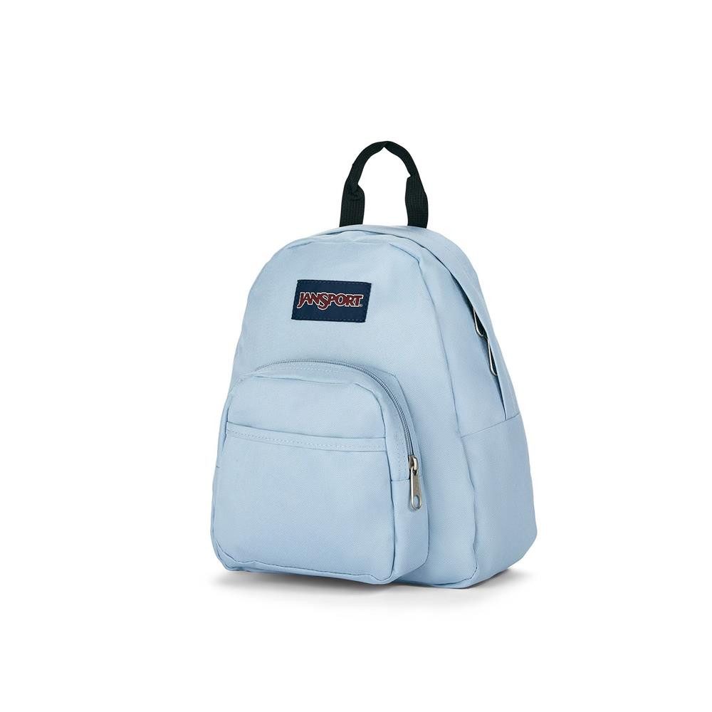 Jansport Tagesrucksack Half Pint Mini-Rucksack 10 L aus recyceltem Polyester (Mini-Rucksack, 1 JanSport Half Pint Mini-Rucksack mit Frontfach), Kompakt, leicht, Frontfach, verstellbare Gurte, 600D