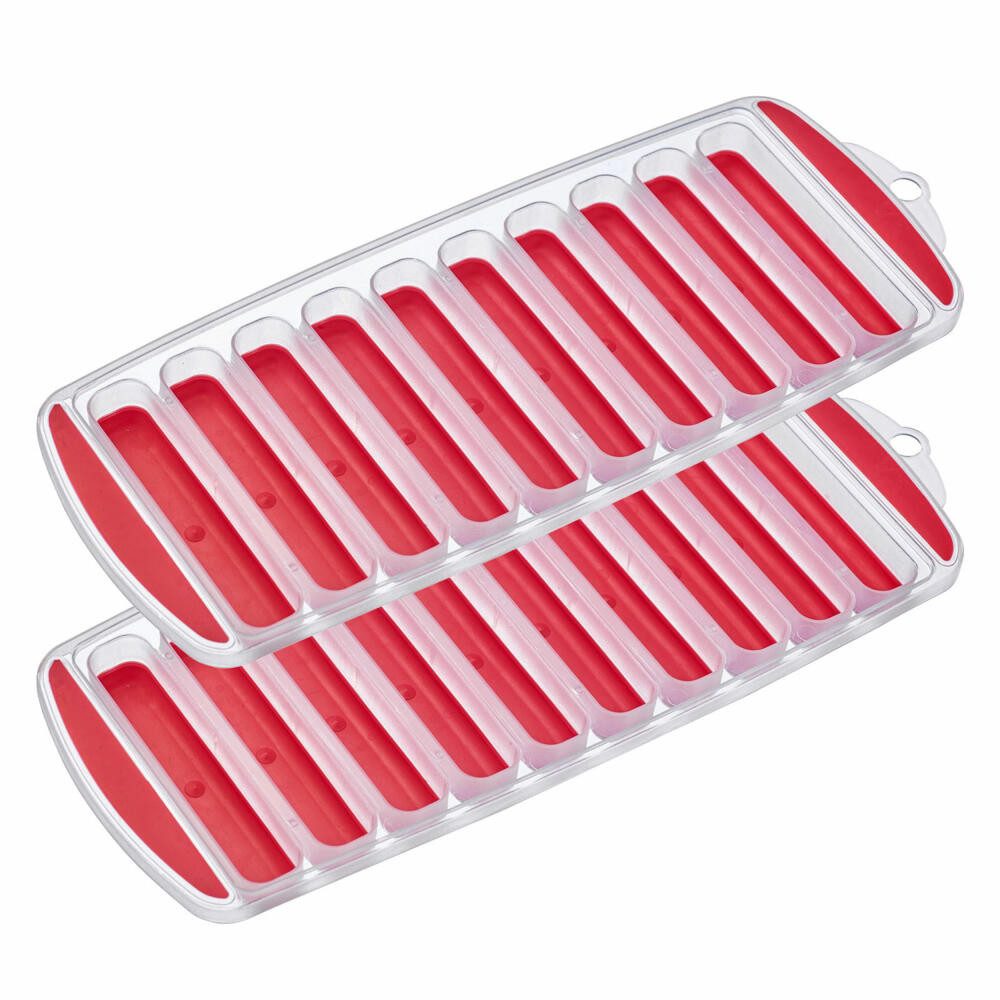WESTMARK Eiswürfelform 2 Stück, zum Herstellen von 2x 10 Eisflaschen-Sticks, Stixx
