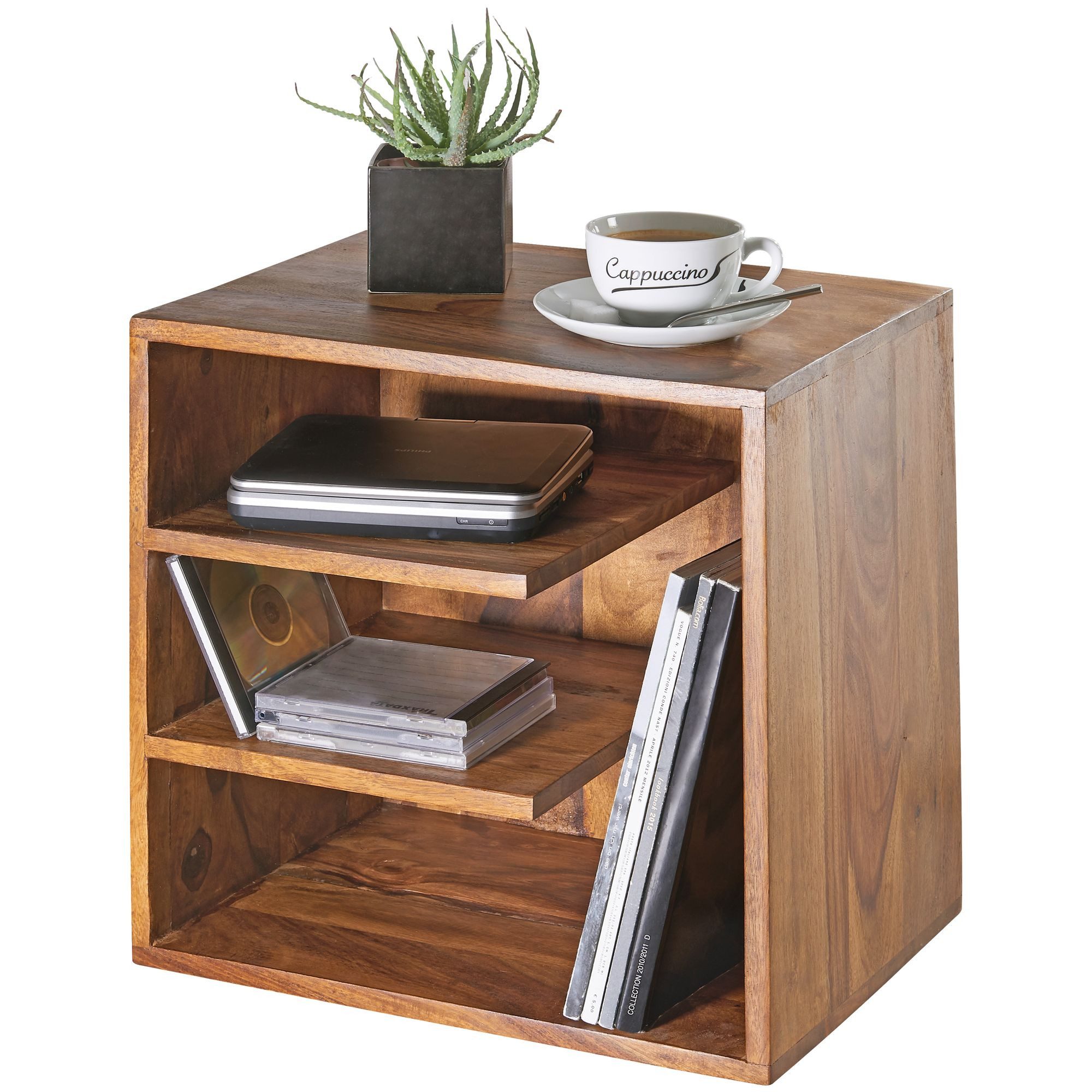 Wohnling Beistelltisch Beistelltisch 43x43x30 cm Wohnzimmertisch günstig online kaufen