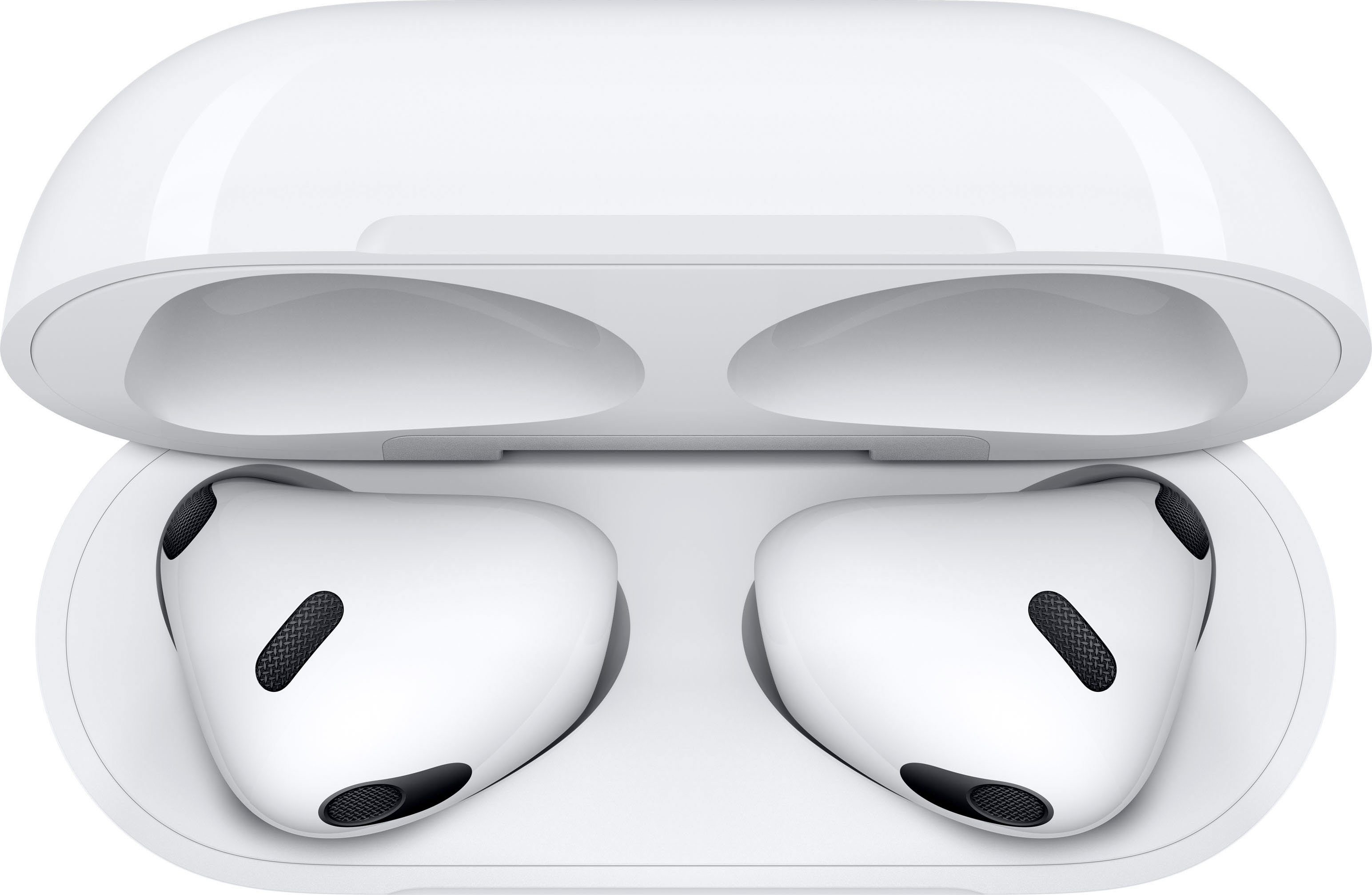 Apple AirPods (3. Gen) mit MagSafe Ladecase wireless In-Ear-Kopfhörer  (Freisprechfunktion, Sprachsteuerung, Siri, Bluetooth)
