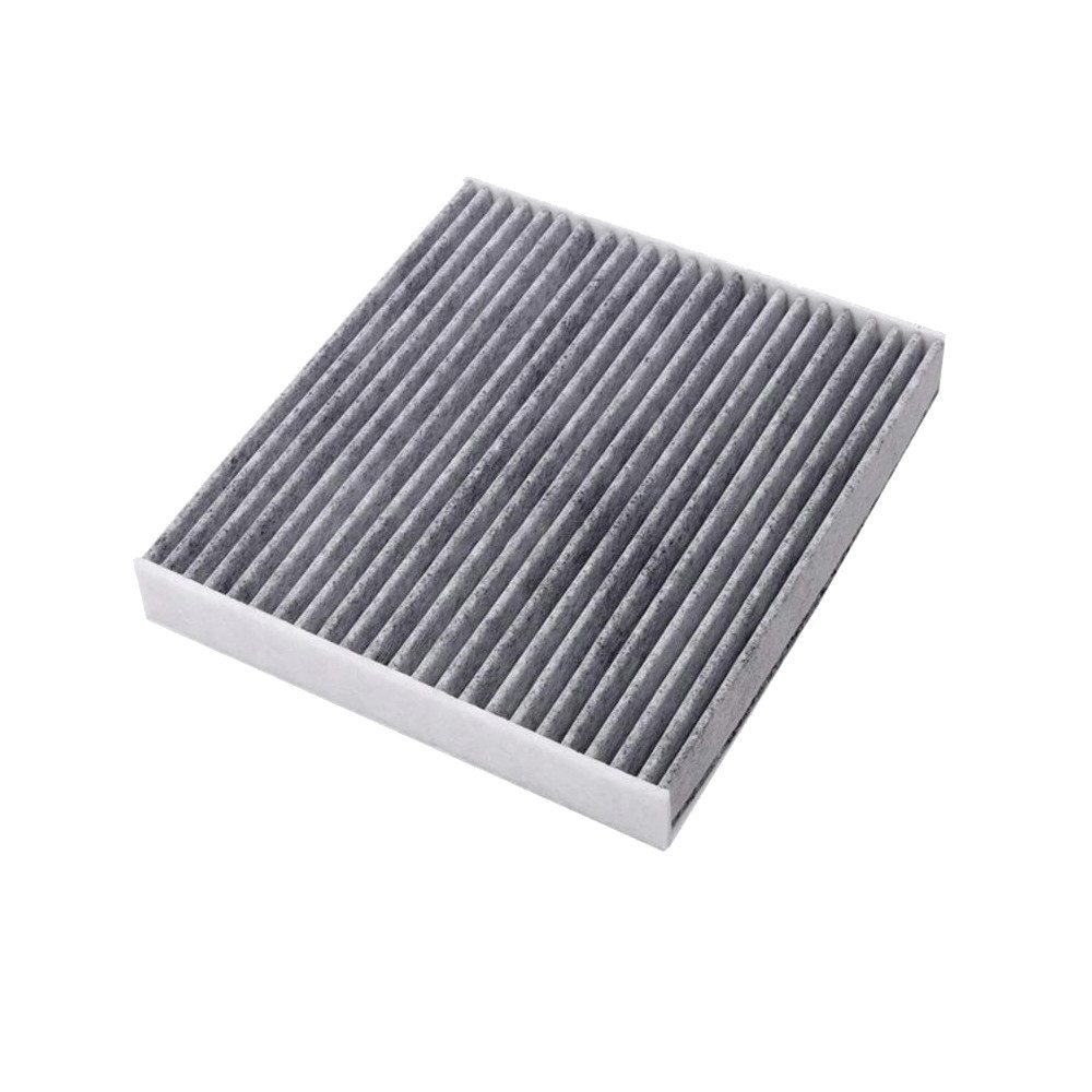 Trade-Shop Aktivkohlefilter Innenraumfilter passend für Toyota Verso S Yaris/Vios Stufenheck, Zubehör für MANN-FILTER CU 1919, FP 1919, MAPCO 65561, PROFIT 1521-2353 1521-2150, Maße: 19,5 x 21,4 x 2,9cm / für eine saubere Luft im Inneren des Autos