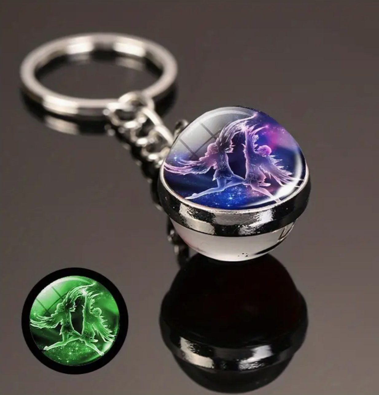 Stelby Schlüsselanhänger mit Gravur Sternzeichen Schlüsselanhänger 3D mit G günstig online kaufen