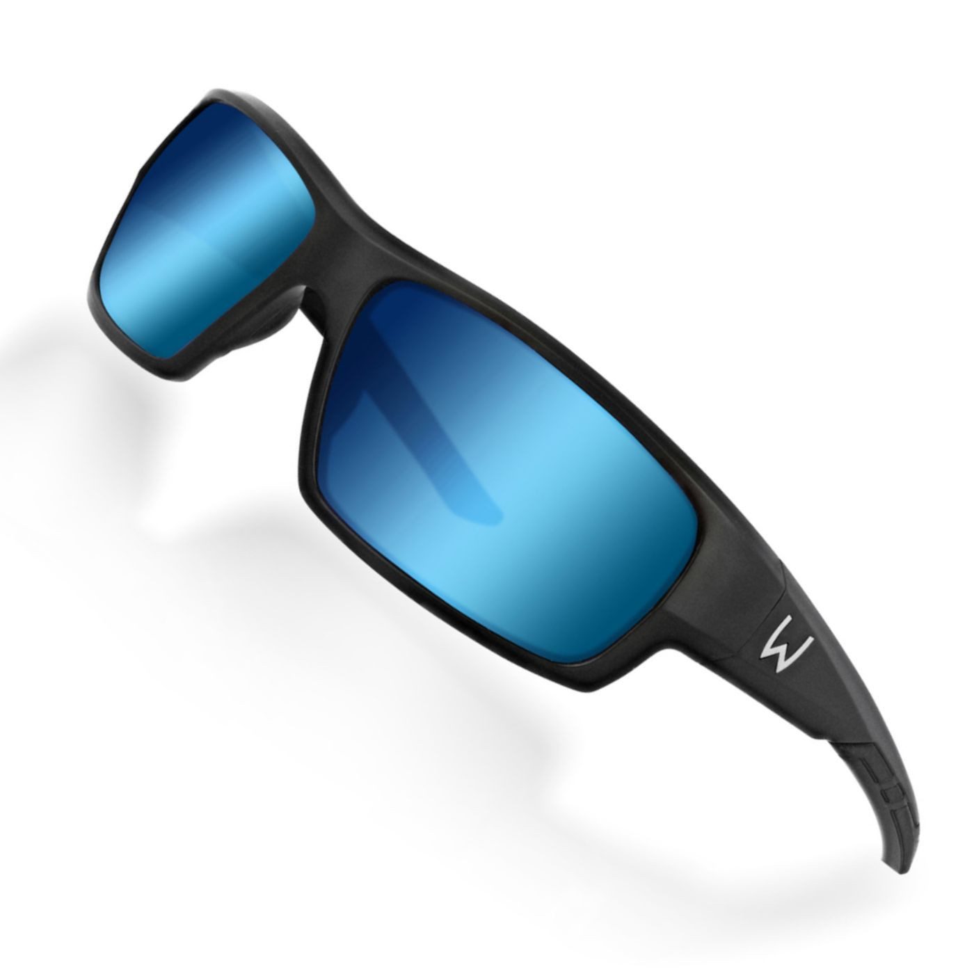 WESTIN Sonnenbrille Westin W6 Sport 10 Matte Black LB Smoke LM Blue AR Blue - Polbrille
