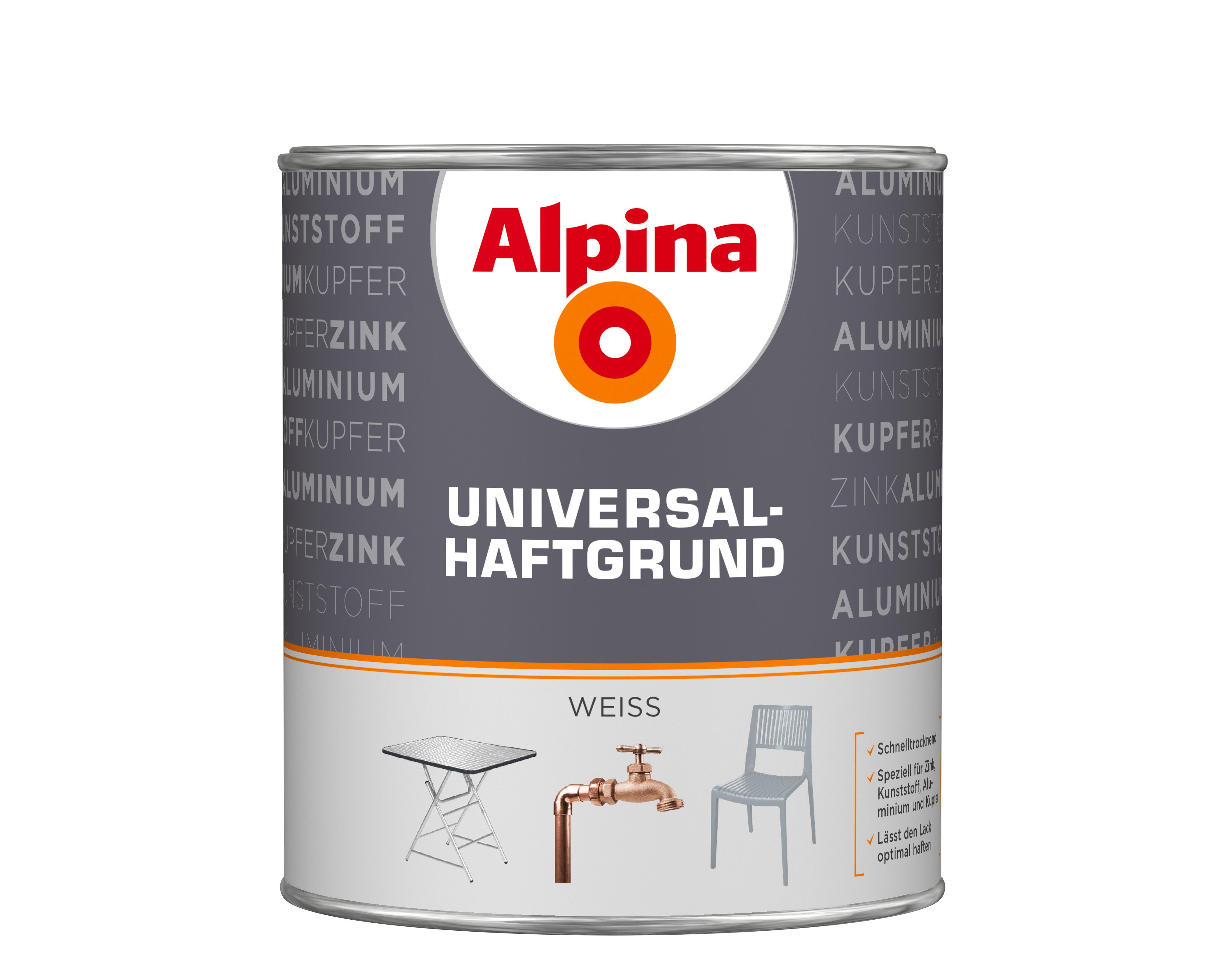 Alpina Grundierfarbe Universal-Haftgrund weiß