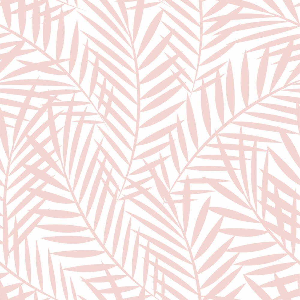 PPD Papierserviette Palm Leaves Rose 20 Stück 33 cm