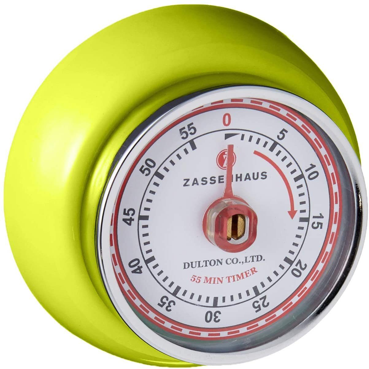 ZASSENHAUS Küchentimer Zassenhaus - Küchentimer Magnet "Speed" kiwi-grün 072259