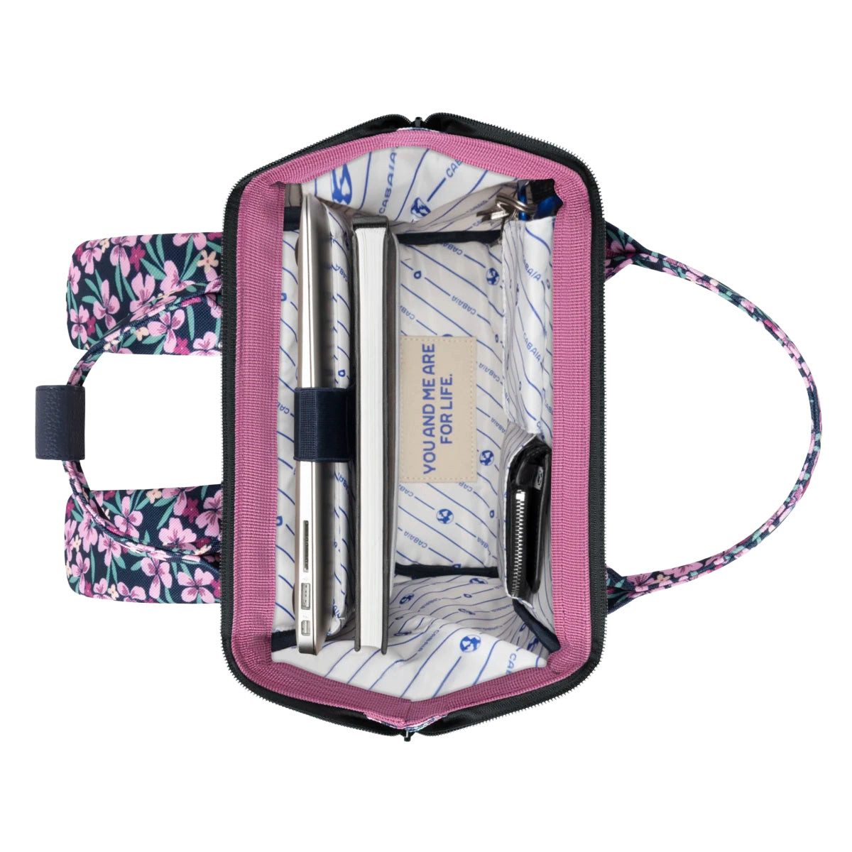 CABAIA Rucksack Small Cagliari (kein Set), Tagesrucksack mit austauschbaren Vordertaschen