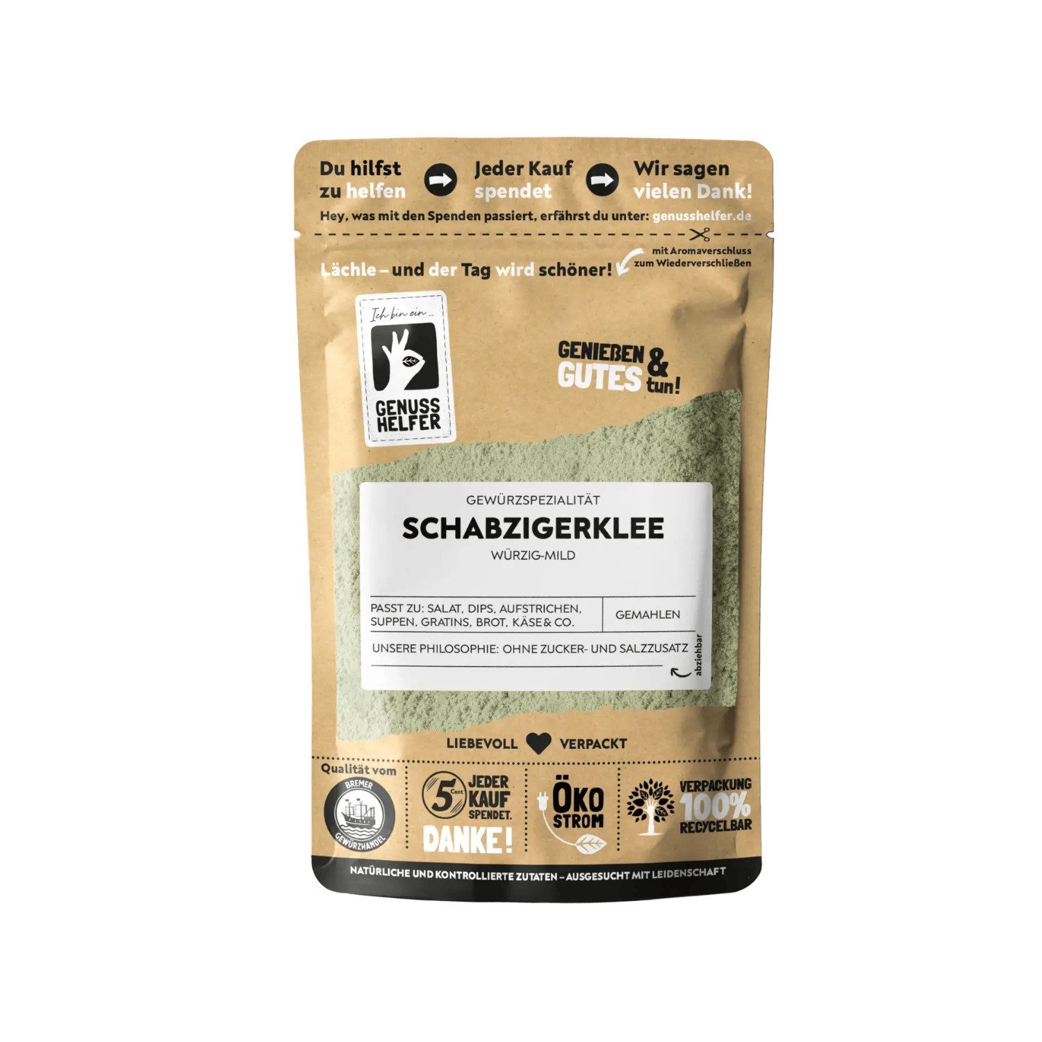 Bremer Gewürzhandel Gewürz Schabzigerklee, gemahlen, 50 g