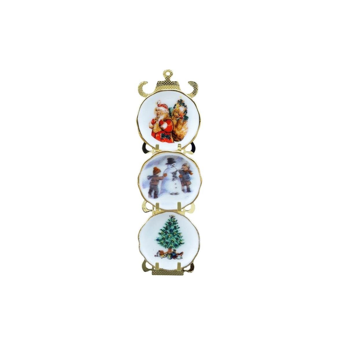 Reutter Porzellan Dekofigur 001.388/6 - Tellerregal "Weihnachten", Miniatur | Dekofiguren