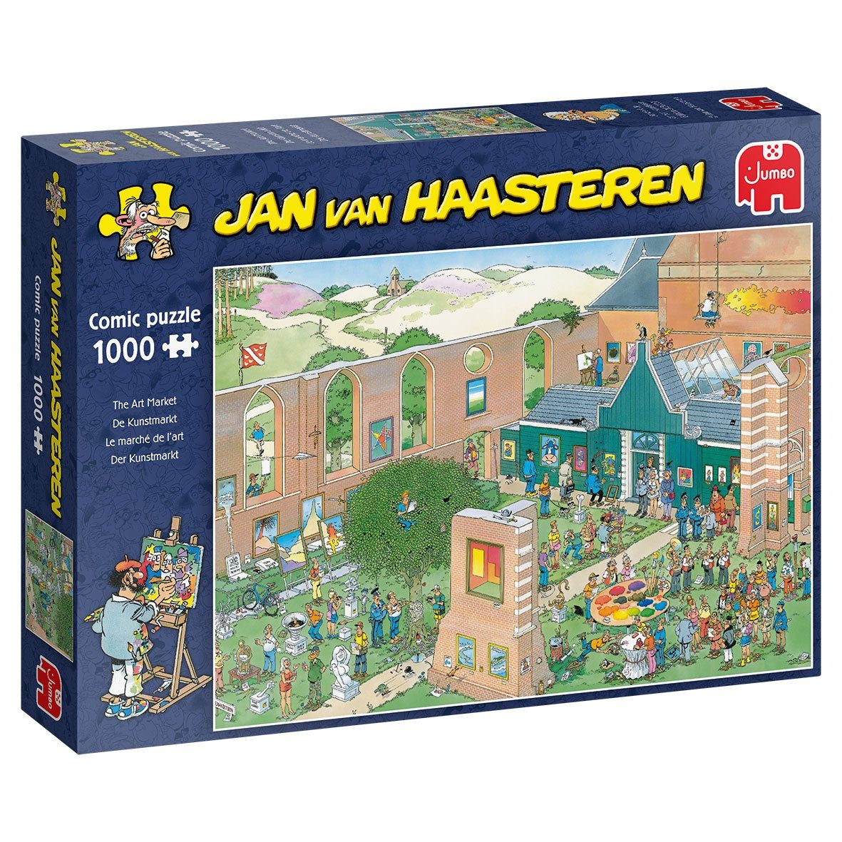 Puzzle Jan van Haasteren - Der Kunstmarkt 1000 Teile Puzzle