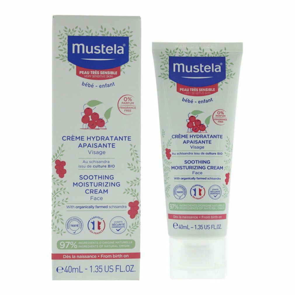 Mustela Gesichtspflege Bebe Soothing Moisturizing Face Cream