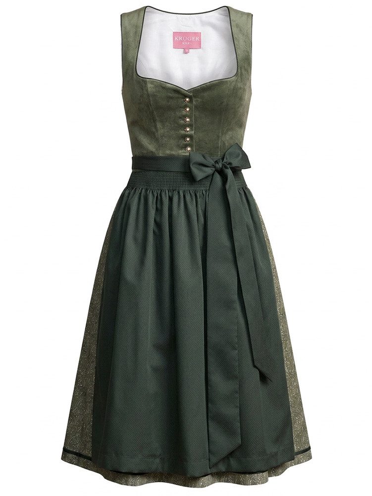Krüger Madl Dirndl Dirndl Iny 70cm Länge grün