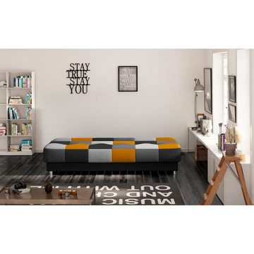 JVmoebel Sofa Luxus Wohnzimmer 3 Sitzer Couch Textil Sofa Polster SOFORT, 1 Teile, Made in Europa
