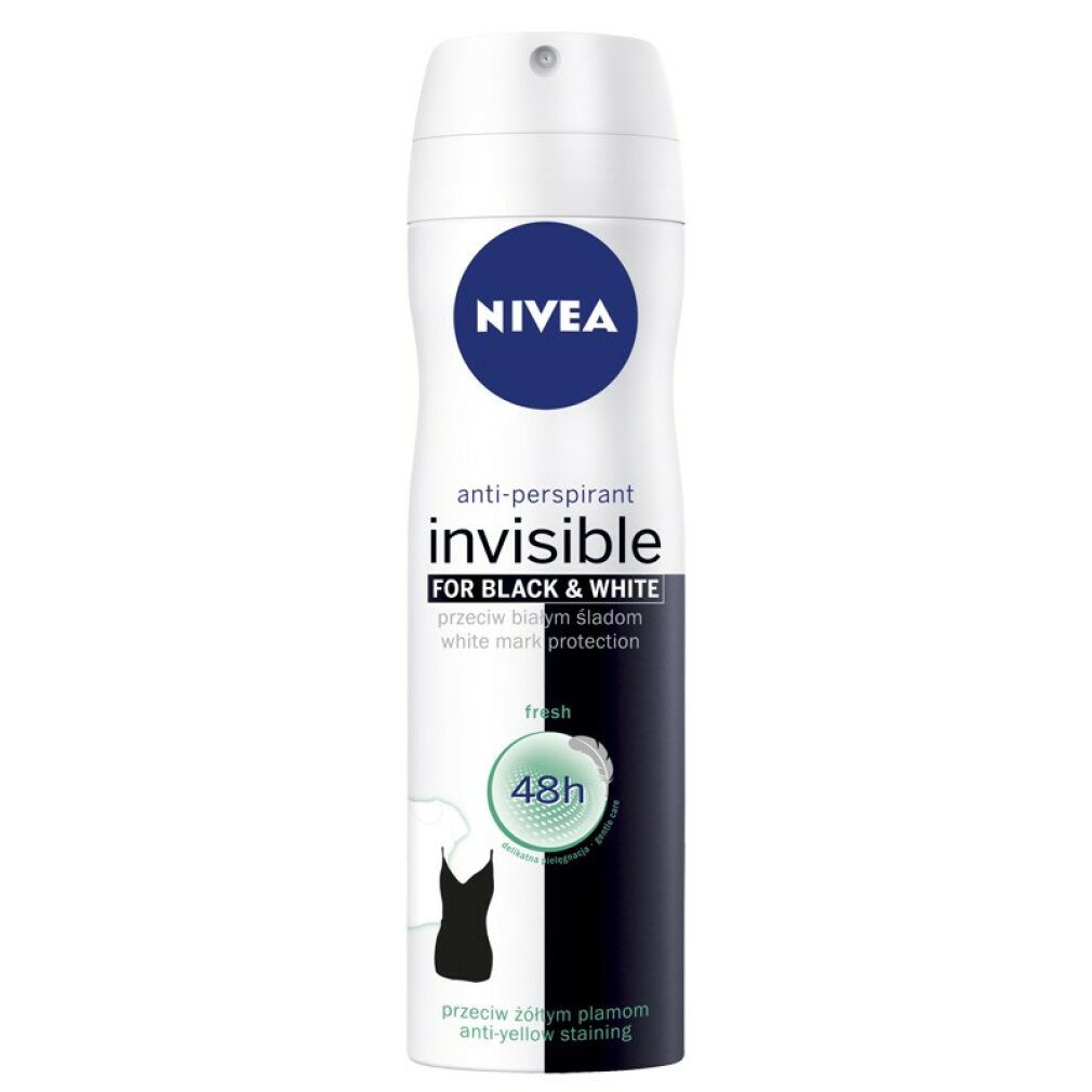 DOVE Deo-Roller Nivea Deospray Invisible Black & White Fresh Woman -